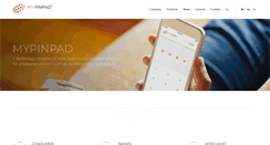 Desktop Screenshot of mypinpad.com
